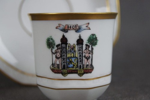 Filiżanka do espresso Bavaria herb Hof marka Heinrich