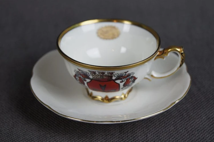 Łagów porcelanowa filiżanka do espresso herb Lagow
