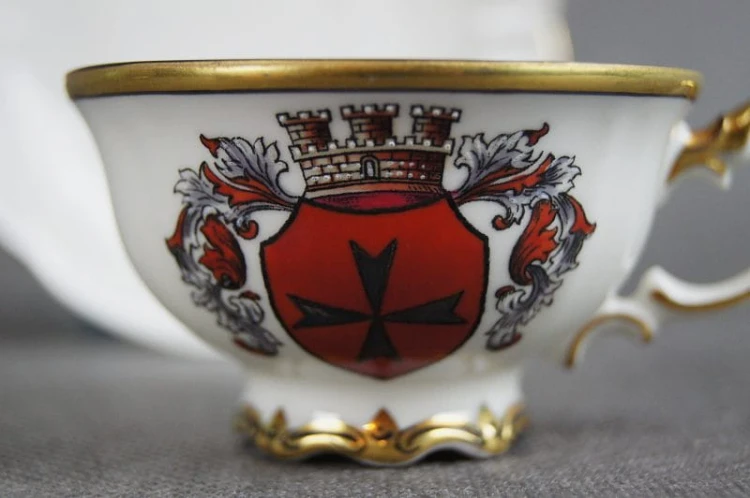 Łagów porcelanowa filiżanka do espresso herb Lagow