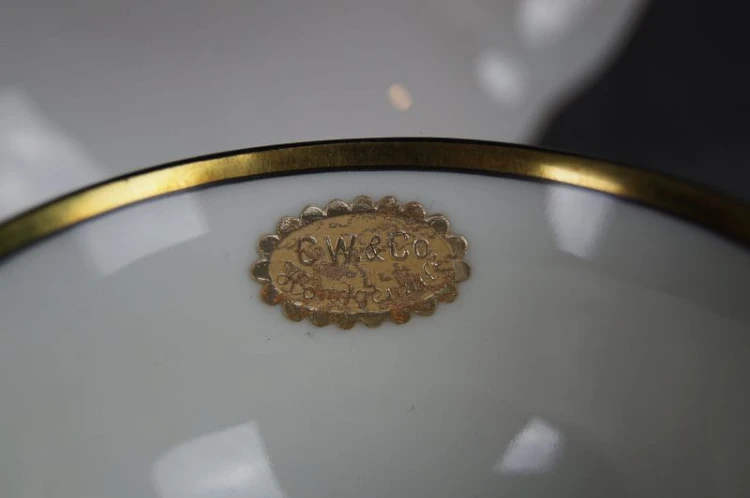 Łagów porcelanowa filiżanka do espresso herb Lagow