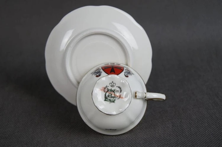 Łagów porcelanowa filiżanka do espresso herb Lagow