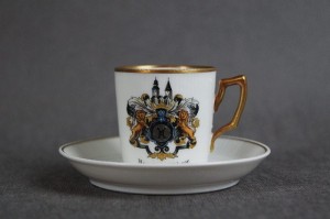 Herb Hameln ⭐ filiżanka do espresso ⭐ sygnatura Fraureuth