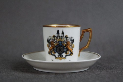 Herb Hameln filiżanka do espresso sygnatura Fraureuth