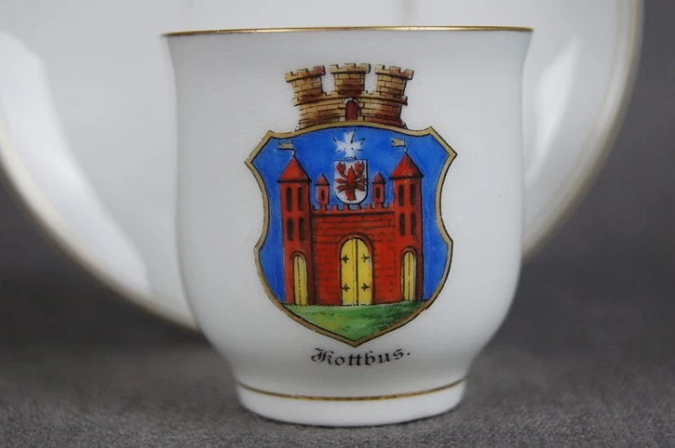 Porcelanowa filiżanka do espresso herb Cottbus Chociebuż