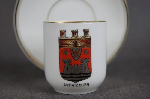 Porcelanowa filiżanka do espresso herb Lychen