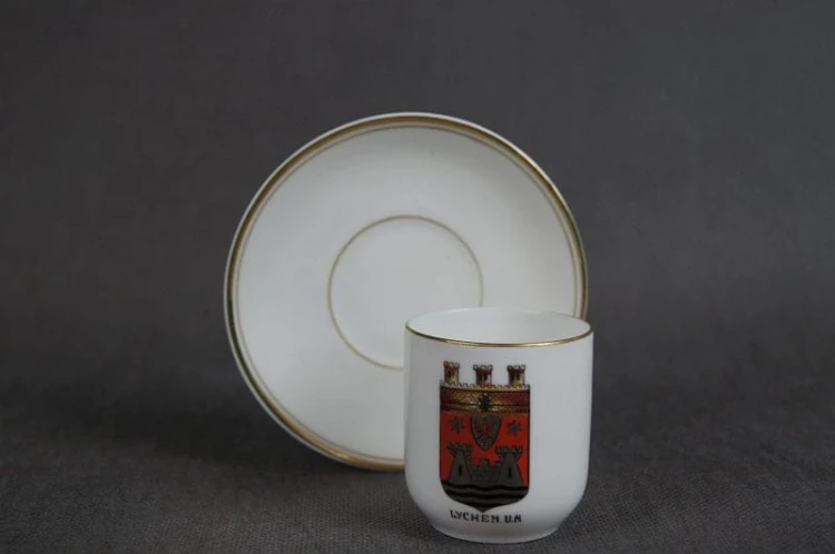 Porcelanowa filiżanka do espresso herb Lychen