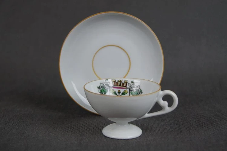 Porcelanowa filiżanka do espresso herb Pretzsch
