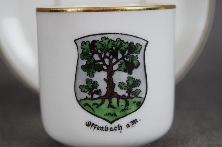 Porcelanowa filiżanka do espresso herb Offenbach