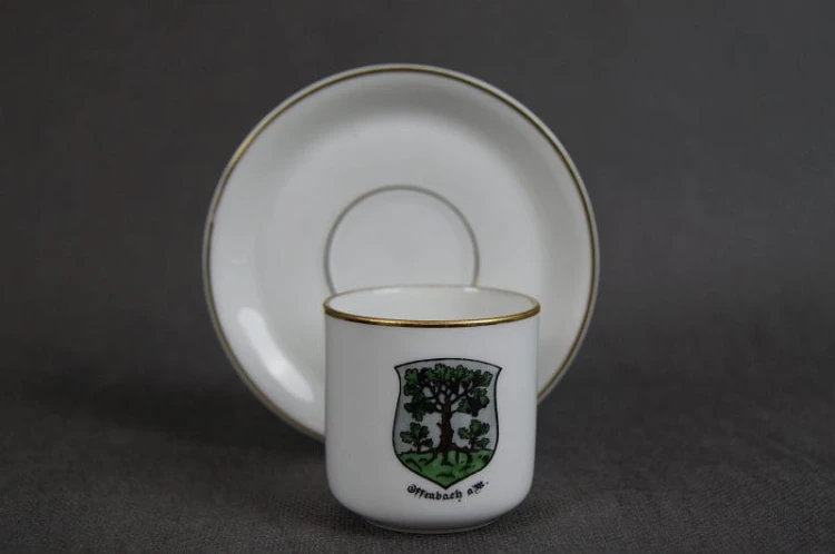 Porcelanowa filiżanka do espresso herb Offenbach