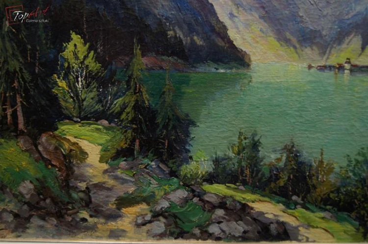 Karl Gross Sattelmair Jezioro Konigssee
