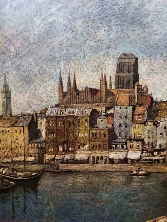Dawny Gdańsk - Danzig na obrazie - Friedrich Schütz - Polecam !!!