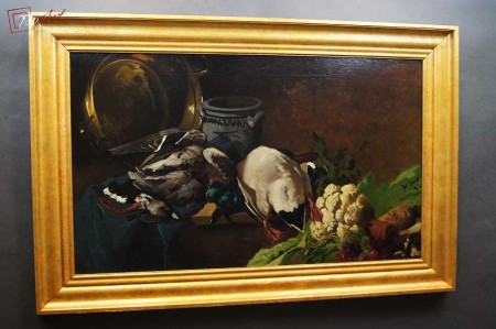 Mega Cenny Obraz!!! Julius Jacob Martwa natura 1882r