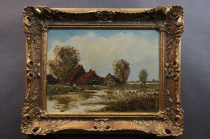 Stary obraz w wiejskim klimacie Polecam !!!