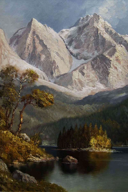 Georg Wegener Góra Zugspitze in Eibsee !!!