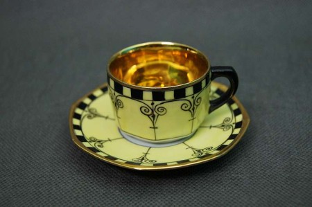 Eduard Eichler Weimar żółto złota piękność espresso