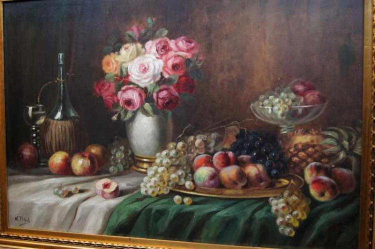 POLECAMY OKAZ !!! martwa natura Wilhelm Thiele