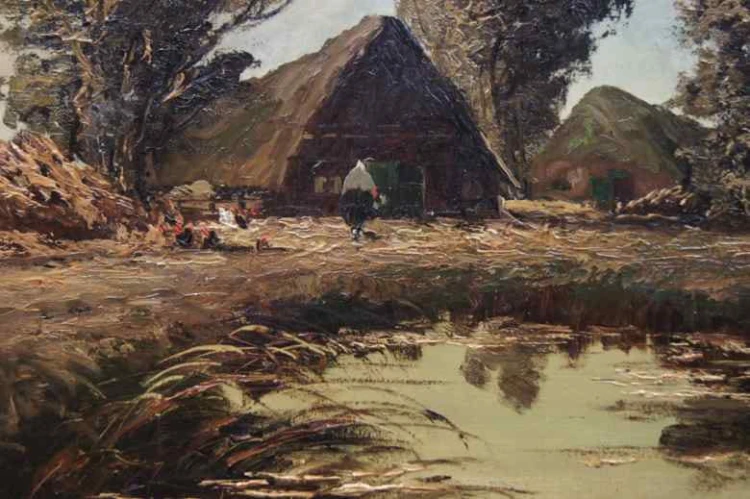 NIESAMOWITY JEAN COUNE SIELSKI WIEJSKI KRAJOBRAZ