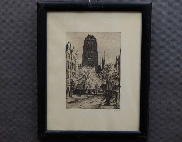 Danzig - Gdańsk Ulica Piwna Berthold Hellingrath !!!