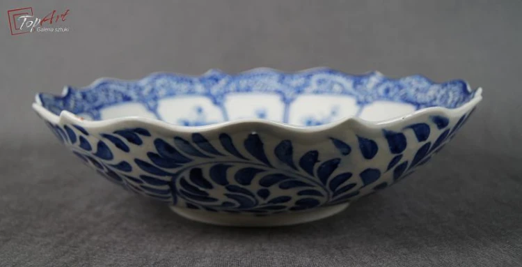 Duża ciekawa misa Japonia Imari
