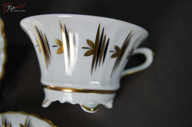 Königszelt Art Deco zestaw śniadaniowy