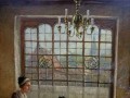 Obraz olejny despoty przy stole Jörg Sommer ur.1881r
