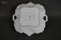 Cudowna złocona porcelanowa patera Kaiser