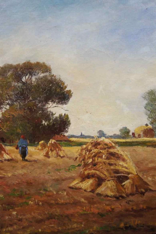 JEAN COUNE WIEJSKI KRAJOBRAZ SIANOKOSY