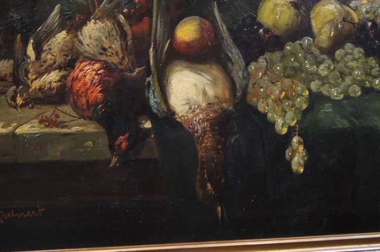 Adolf Rheinert Nastrojowa piękna martwa natura
