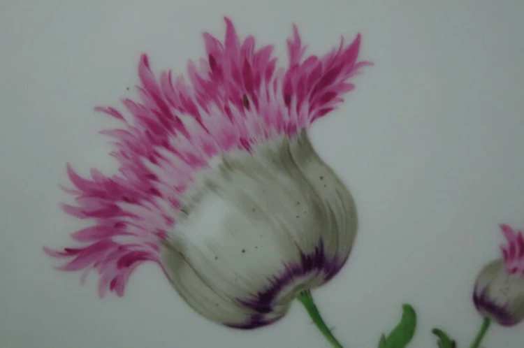Meissen olbrzymia patera na ciasto porcelana Miśnia
