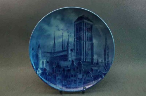 DANZIG GDAŃSK TALERZ PORCELANOWY KAISER 2