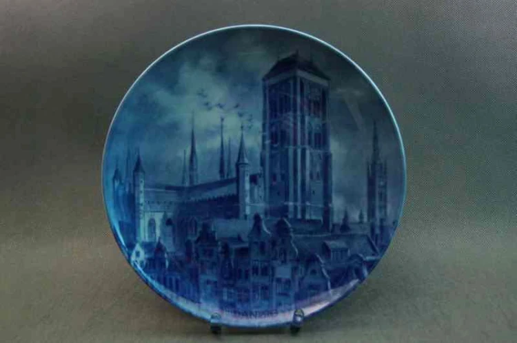 DANZIG GDAŃSK TALERZ PORCELANOWY KAISER 2