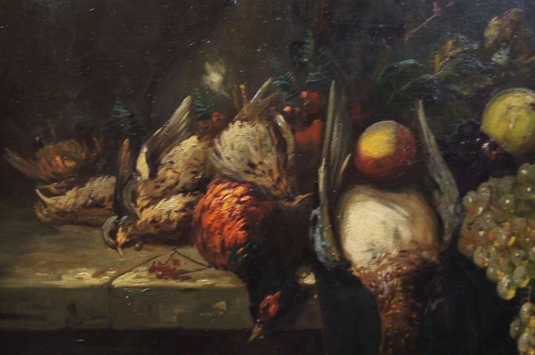 Adolf Rheinert Nastrojowa piękna martwa natura