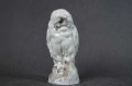 Szlachetna sowa urocza porcelanowa figurka