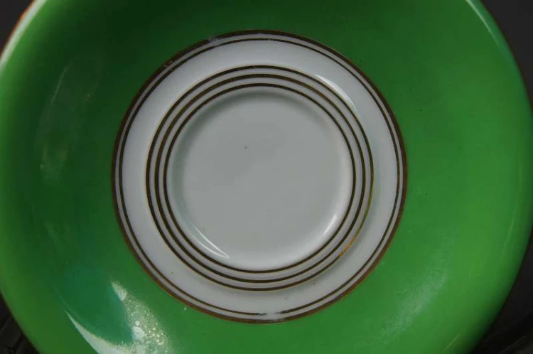 C.M. Hutschenreuther bajeczna zieleń super espresso