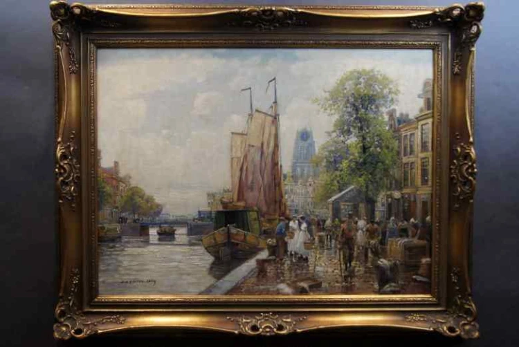 F.M.RICHTER-REICH AMSTERDAM TARG RYBNY