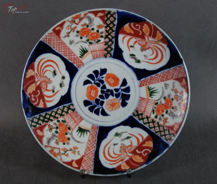 Kolekcjonerski talerz Japonia Imari