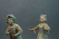 Para wytwornych dzieci porcelanowe figurki