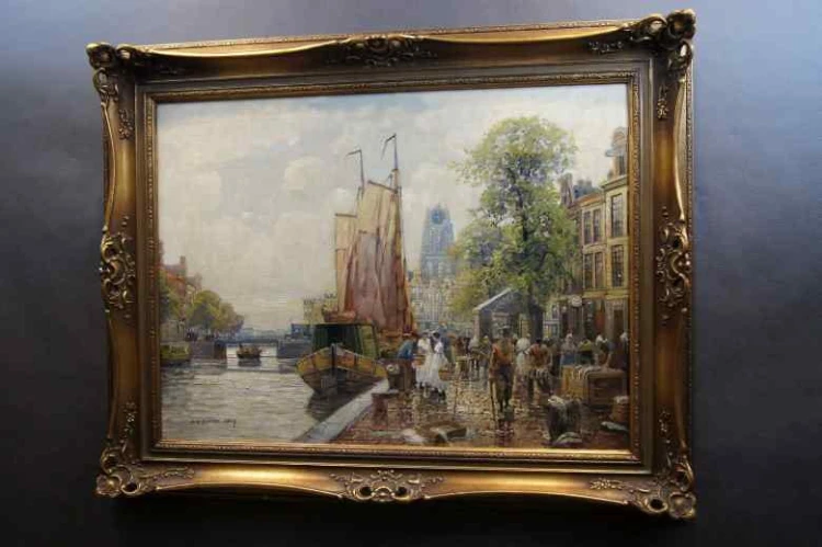 F.M.RICHTER-REICH AMSTERDAM TARG RYBNY