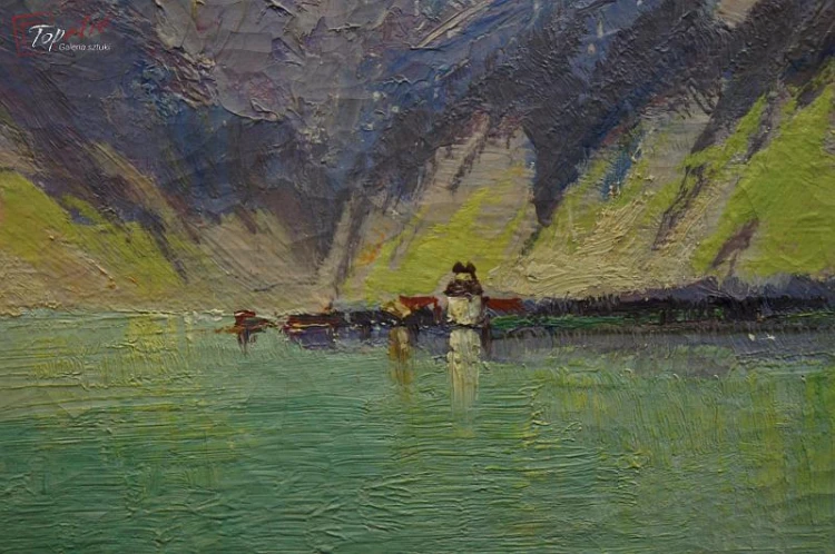 Karl Gross Sattelmair Jezioro Konigssee