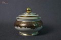 Art Deco złocona bombonierka Paul Müller