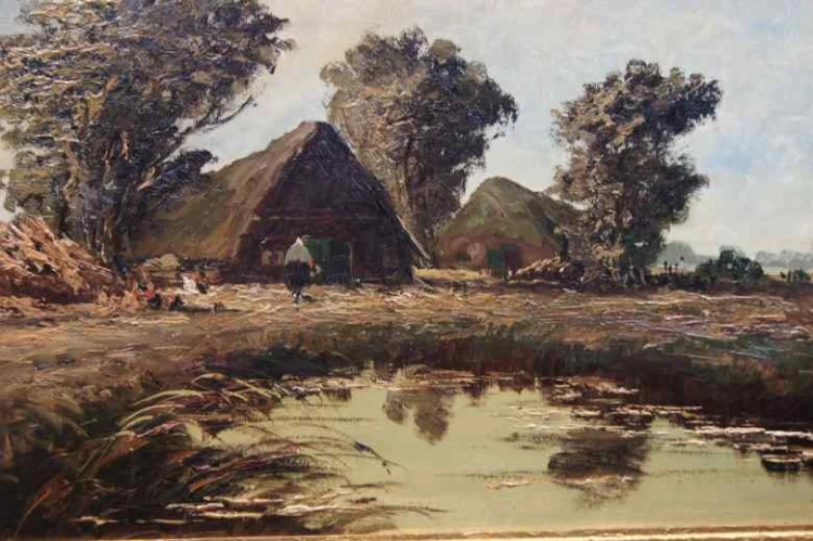 NIESAMOWITY JEAN COUNE SIELSKI WIEJSKI KRAJOBRAZ