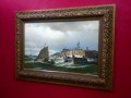 Obraz olejny Franz Herpel oryg 1850r - Marynistyka RARYTAS !!!