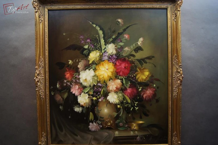 cudowny rarytas - FLAMANDZKIE KWIATY - GERHARD MERFORT * 1927