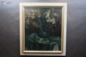 Obraz olejny Sudzilovsky Vsevolod niesamowity bukiet kwiatów Hit !!!