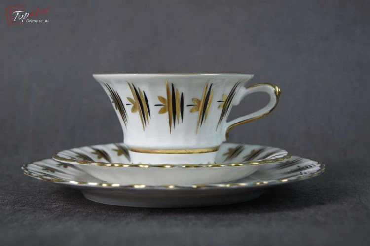 Königszelt Art Deco zestaw śniadaniowy