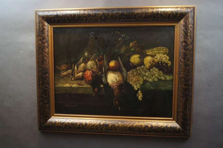 Adolf Rheinert Nastrojowa piękna martwa natura