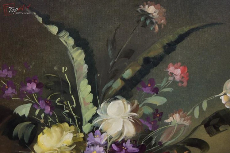 cudowny rarytas - FLAMANDZKIE KWIATY - GERHARD MERFORT * 1927