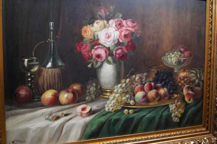 POLECAMY OKAZ !!! martwa natura Wilhelm Thiele