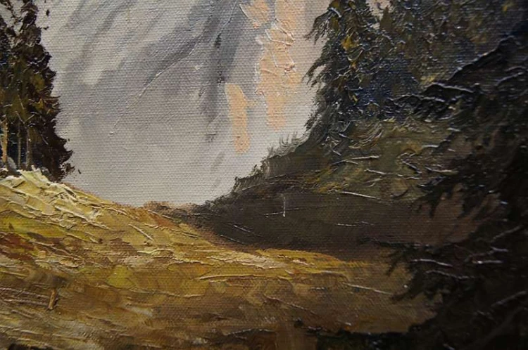 Georg Wegener Triada szczytów Eiger Monch Jungfrau