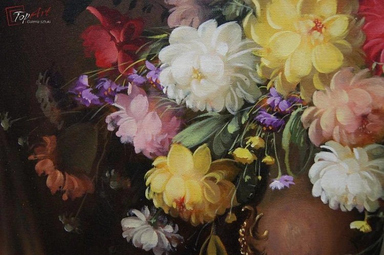 MEGA RARYTAS - FLAMANDZKIE KWIATY - GERHARD MERFORT * 1927